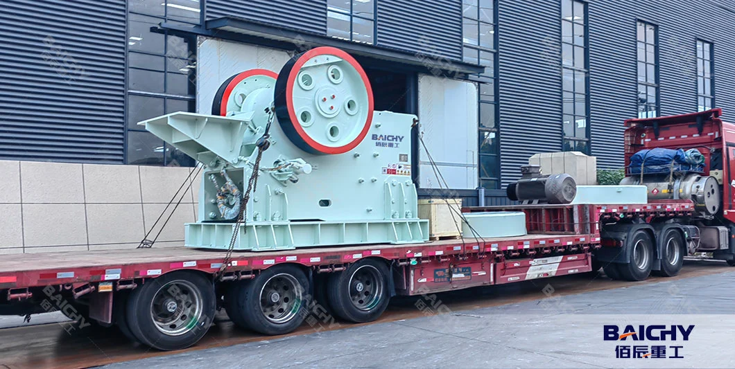 Hard Rock Granite Quartz Iron Ores Stationary Primary Crushing Machine Jaw Crusher C110 C120 for Sale