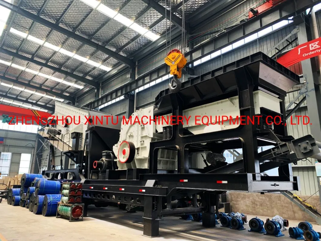 100-200 Tph Mobile Hard Stone Cone Crusher Plant Price