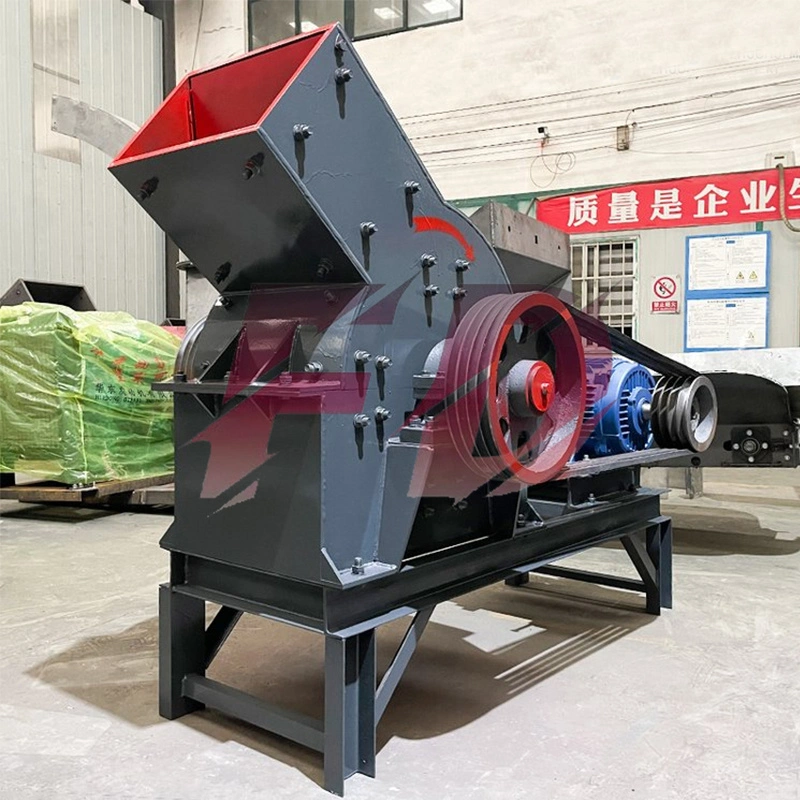 Shale Stone Hammer Type Sand Making Equipment Fully Automatic Concrete Block Crusher