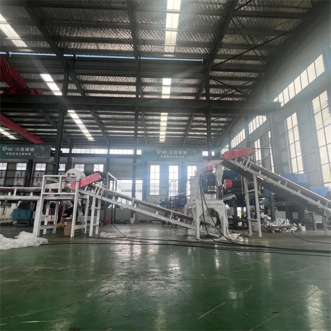 Hlpsx-800L Vertical Metal Scrap Crusher Shredder Line for Bottle Caps with Separating