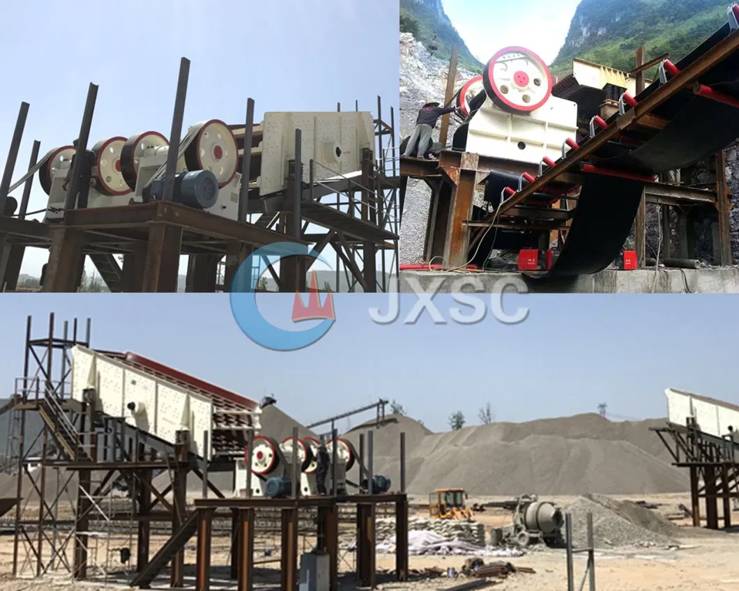 China Manufacturer Granite Crushing Line Jaw Rock Mining Crusher Plant