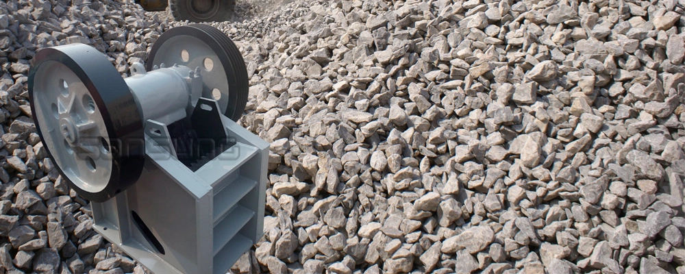 Stone Rock Breaking Jaw Crusher for Making Gravels in Construction and Mine