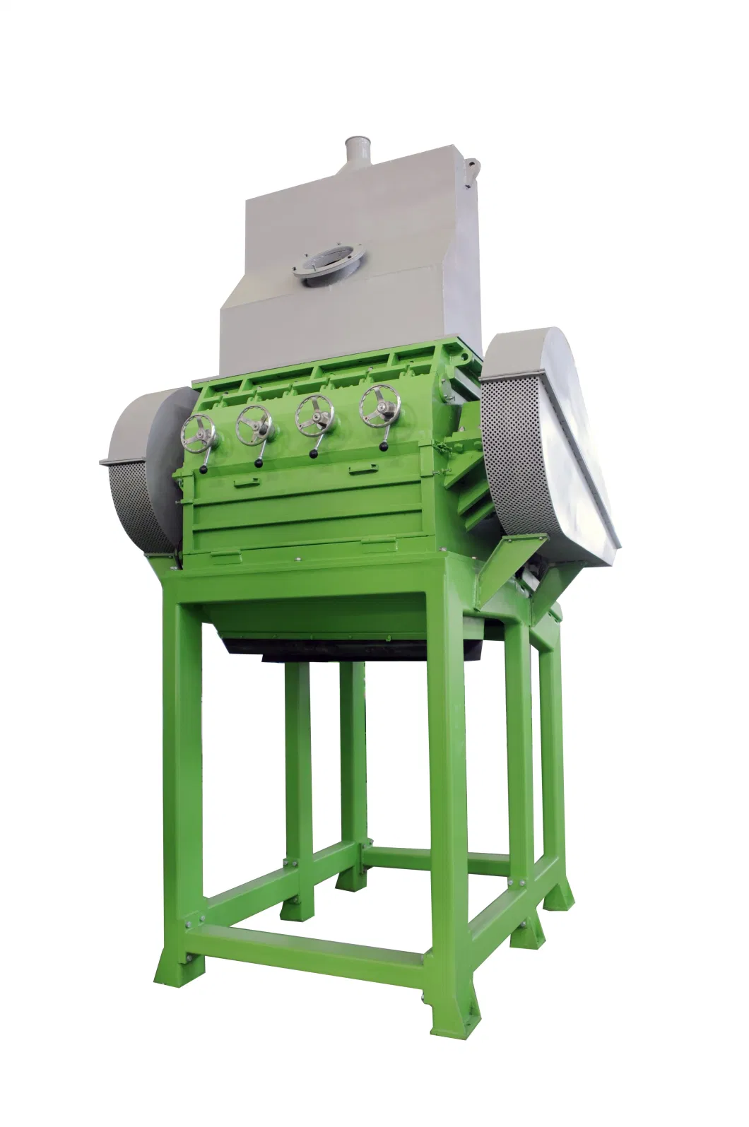 Scrap Metal Shredder Machine Teethed Roller Wood Crusher