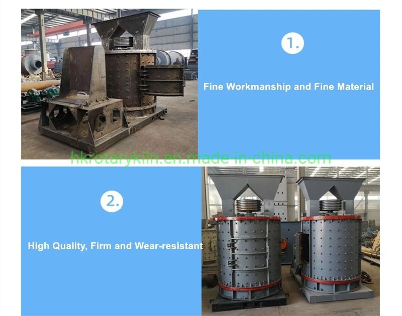 High Efficiency Gypsum/Coal/ Sand/Stone Crusher Machine Compound Vertical Crusher