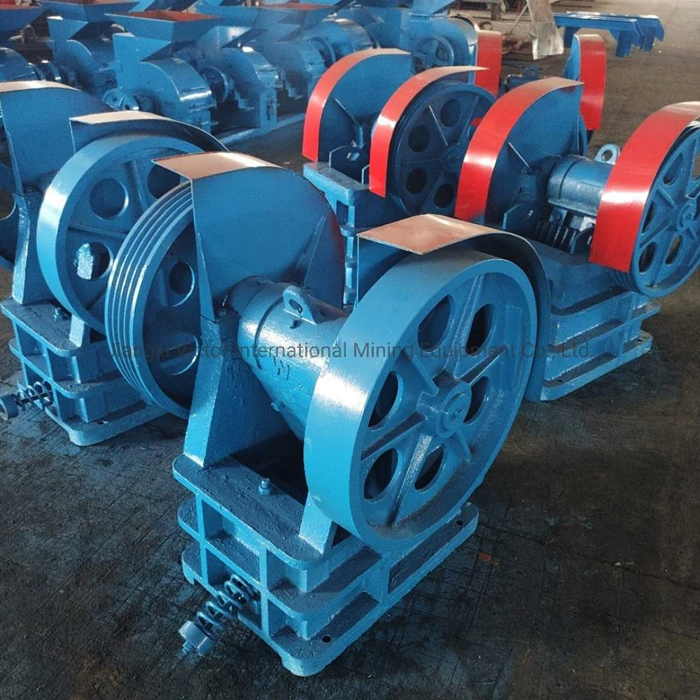 High Efficiency PE600*900 Granite Quarry Mining Hopper Primary Jaw Crusher