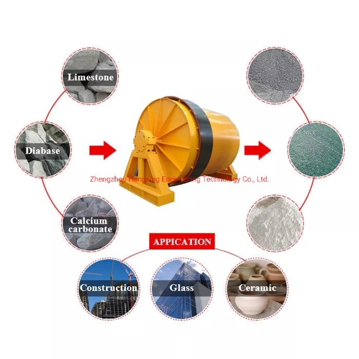 Fine Powder Making Machine Small Ceramic Liner Batch Ball Mill Grinding Mill Milling Machine