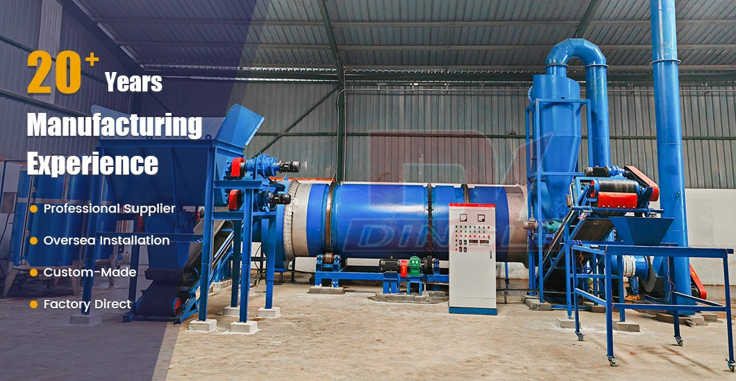 Factory Sale Drum Type Red Mud Dryer Waste Sludge Drying Equipment