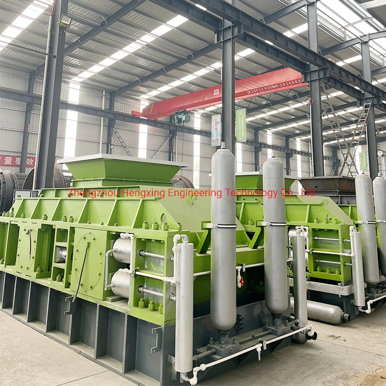 Double Roll Sand Making Machine Double Tooth Roll Crusher Coal Gangue Quartz Pebble Slag Roller Crusher