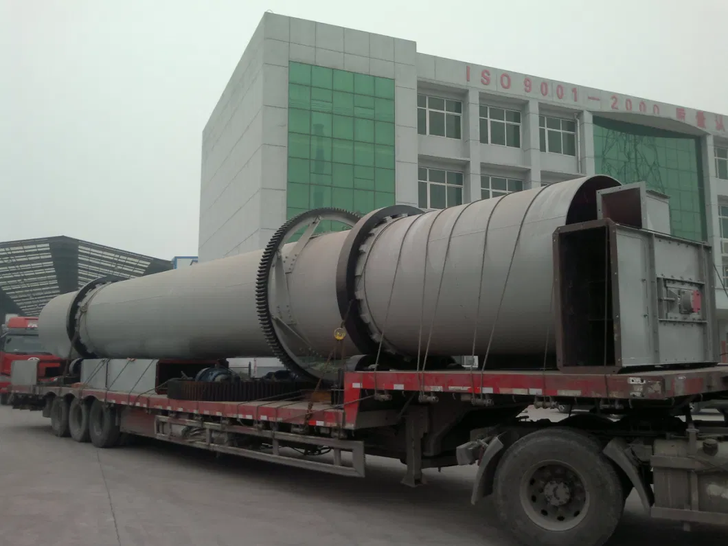 Large Capacity Cement Sand Drying Rotary Dryer Equipment