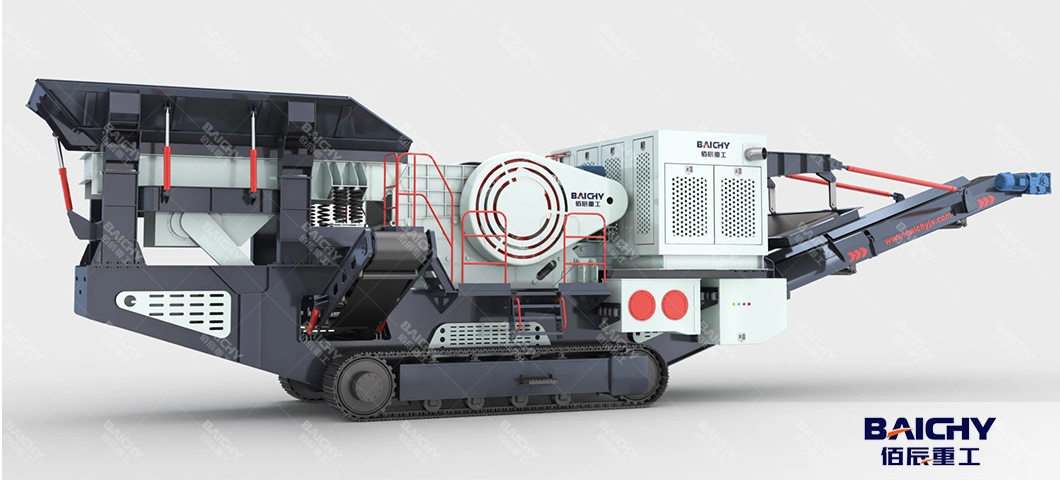 Crawler Mobile Compact Stone Crusher Plant Gravel Jaw Crusher Prices, Mobile Stone Crawler Crusher Machine Plant for Sale