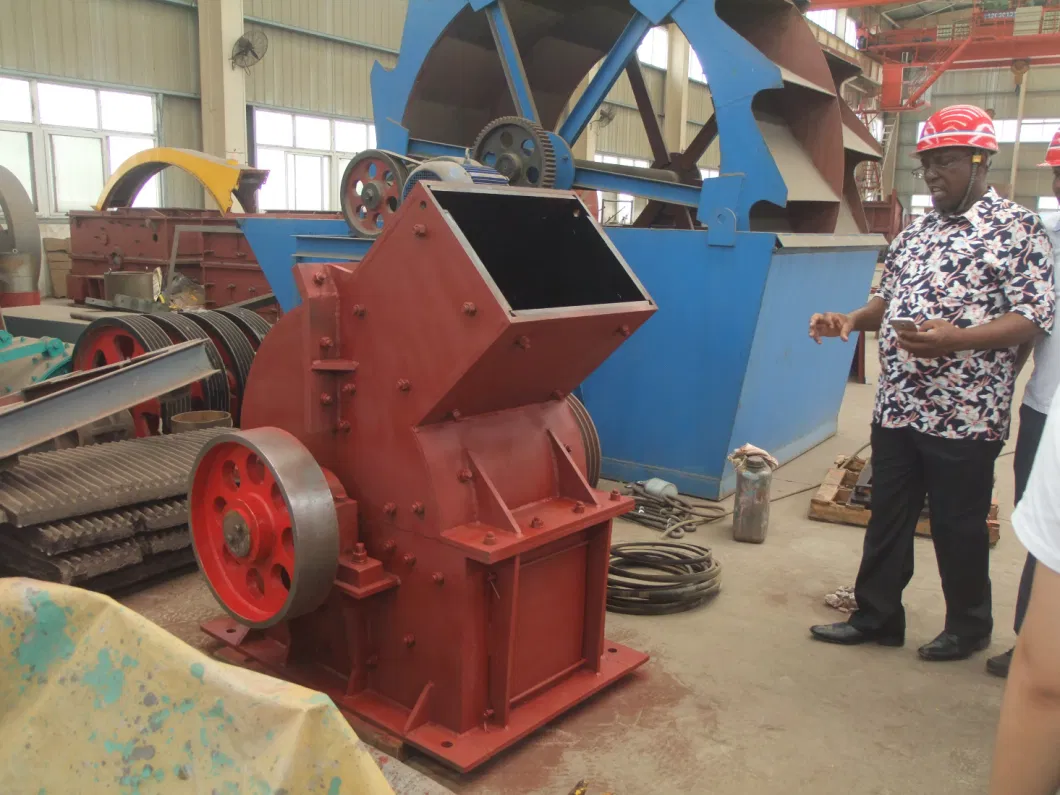 High Efficiency Hammer Crusher Metal Glass Clay Crusher