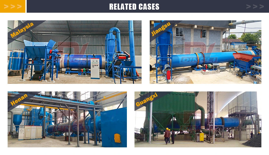 Factory Sale Drum Type Red Mud Dryer Waste Sludge Drying Equipment