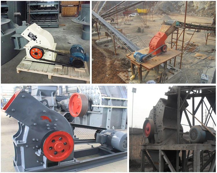 High Efficiency Hammer Crusher Metal Glass Clay Crusher