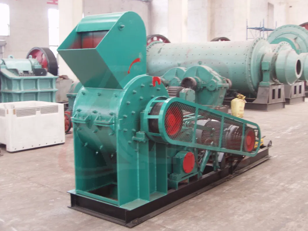 Longer Service Life Double Stage Rock Wet Coal Gangue Hammer Crusher