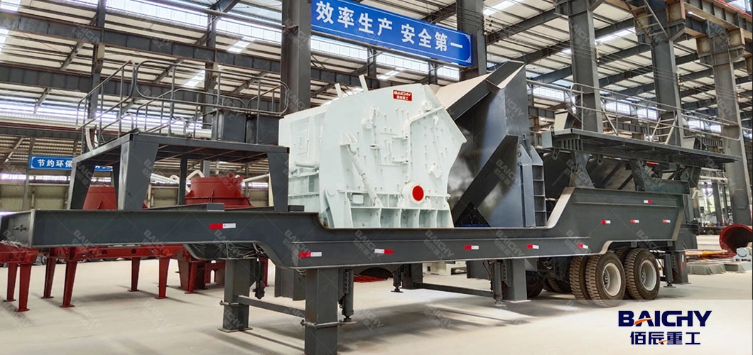 China Top Brand Stone Jaw Impact Cone Crusher Machine Mobile Crushing Plant for Sale