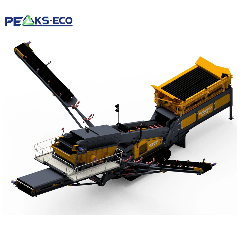 Complete Mobile Crushing and Screening Machine Crusher for Concrete