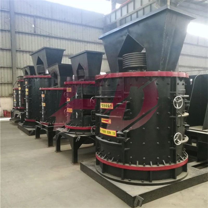 The Vertical Shaft Crusher Runs Smoothly and Produces Good Sand Particle Shape