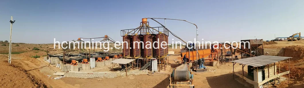 Gravity Separation Process Hard Rock Gold Mining Equipment in Tanzania with Jaw Crusher Ball Mill