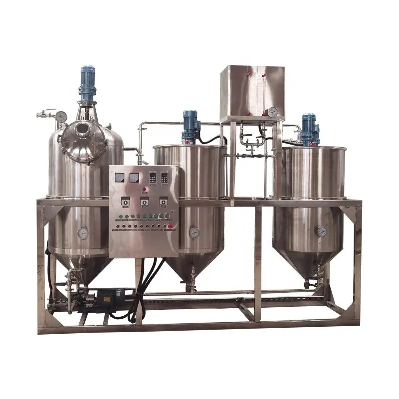 Edible Oil Crushing Production Line Small Oil Press Plant