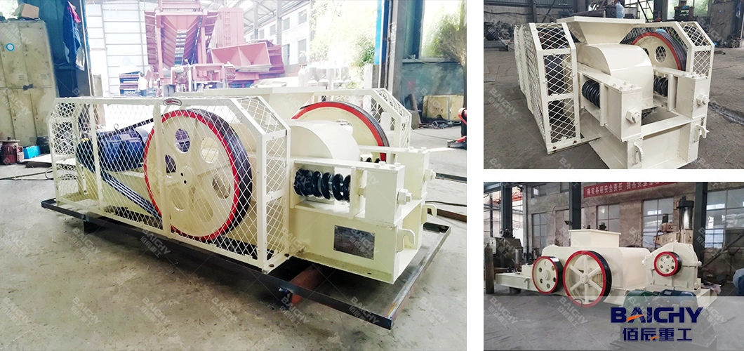 China Factory Capacity 5-110 Tph Double Roller Stone Crusher Price Coal Crushing Machine for Sale