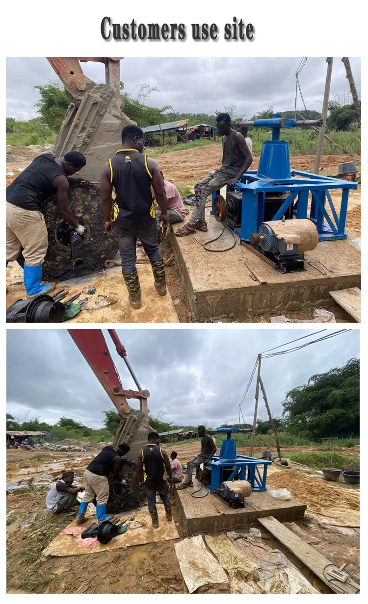 Gold Grinding Machine Wet Pan Mill in Gold Trommel Wash Processing for Gold Extraction