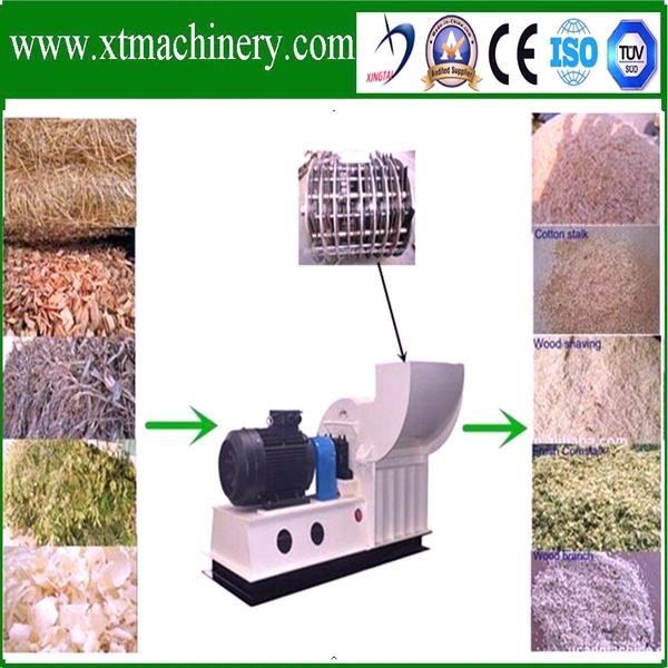 6mm Finished Sawdust Size, Biomass Pellet Industry Need Hammer Crusher