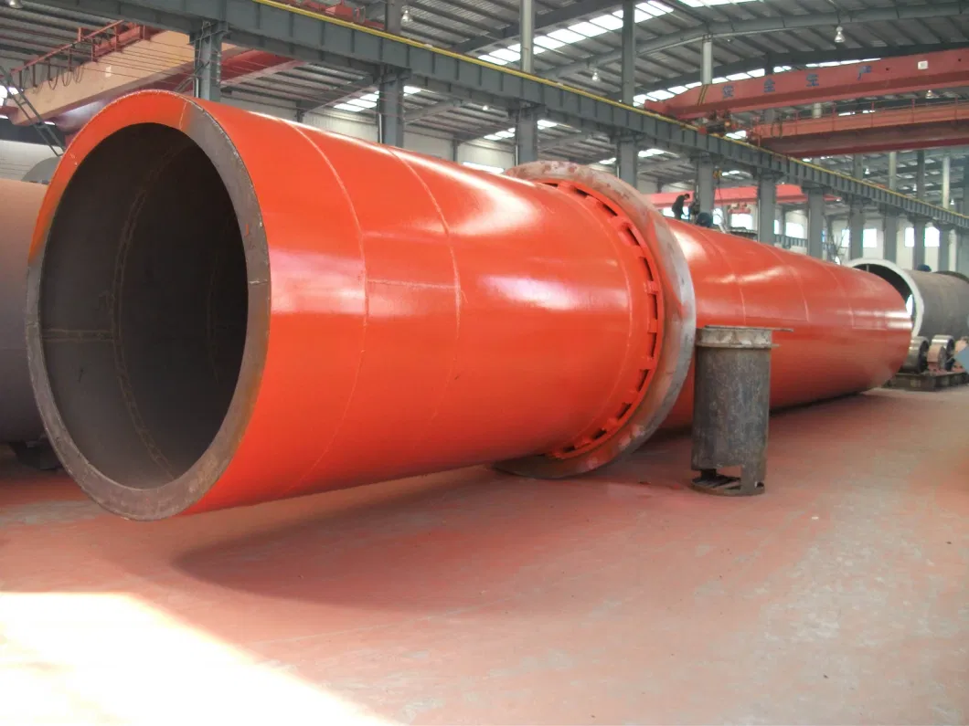 Large Capacity Cement Sand Drying Rotary Dryer Equipment