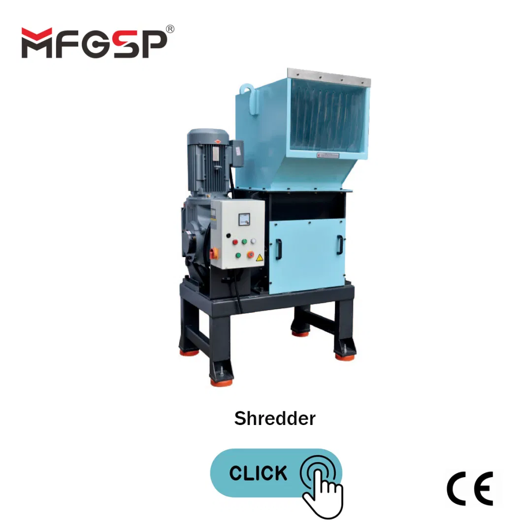 Pulverizing all kinds of plastics Crush Capacity 150-200kg/H Strong Crusher