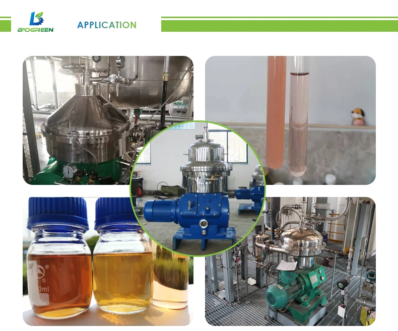 Three Phase Olive Oil Disc Centrifuge Separation Equipment