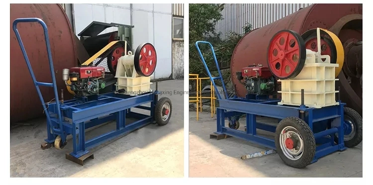 50-100tph Mobile Stone Crushing Machinery Rock Limestone Coal Basalt Granite Ore Jaw Crusher Machine