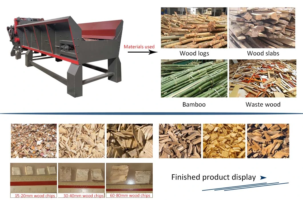 Mobile Shredder Wood Crusher Industrial Feed 800 1000 Model