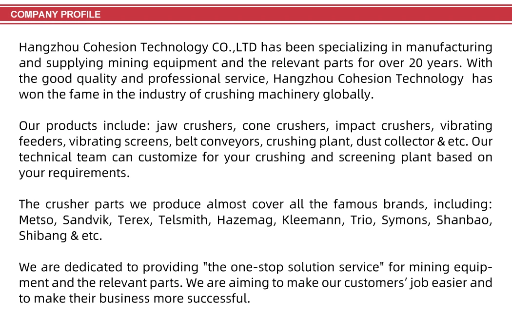 High Capacity 150-1000t/H Customize Primary Jaw Crusher Machinery