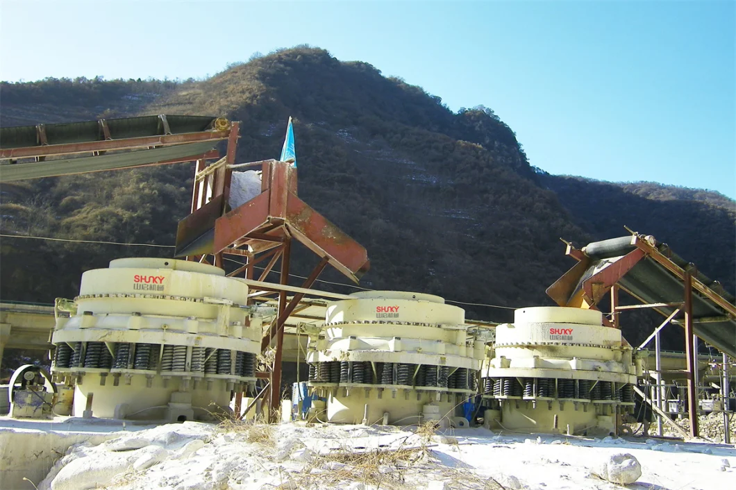 High Handling Capacity Low Operating Cost Cone Crusher Crushing Machine