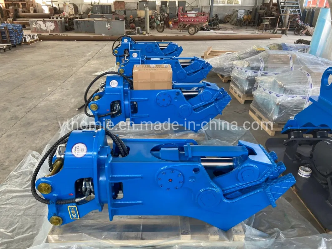 Construction Demolition Machine Hydraulic / Excavator Concrete Crusher, Waste Recovery