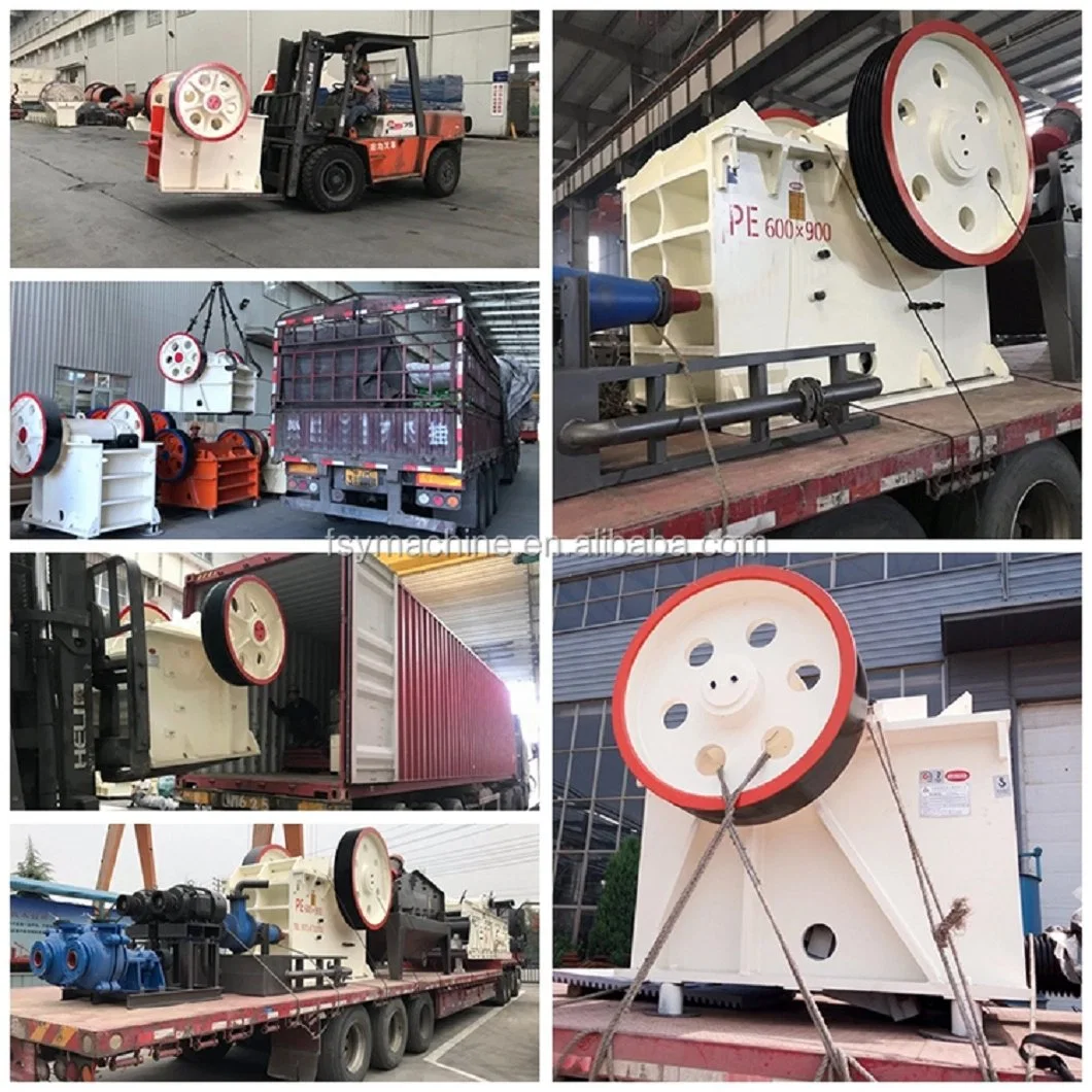 Manganese Steel Gold Mine Jaw Crusher PE600*900 PE750*1060 on Sale