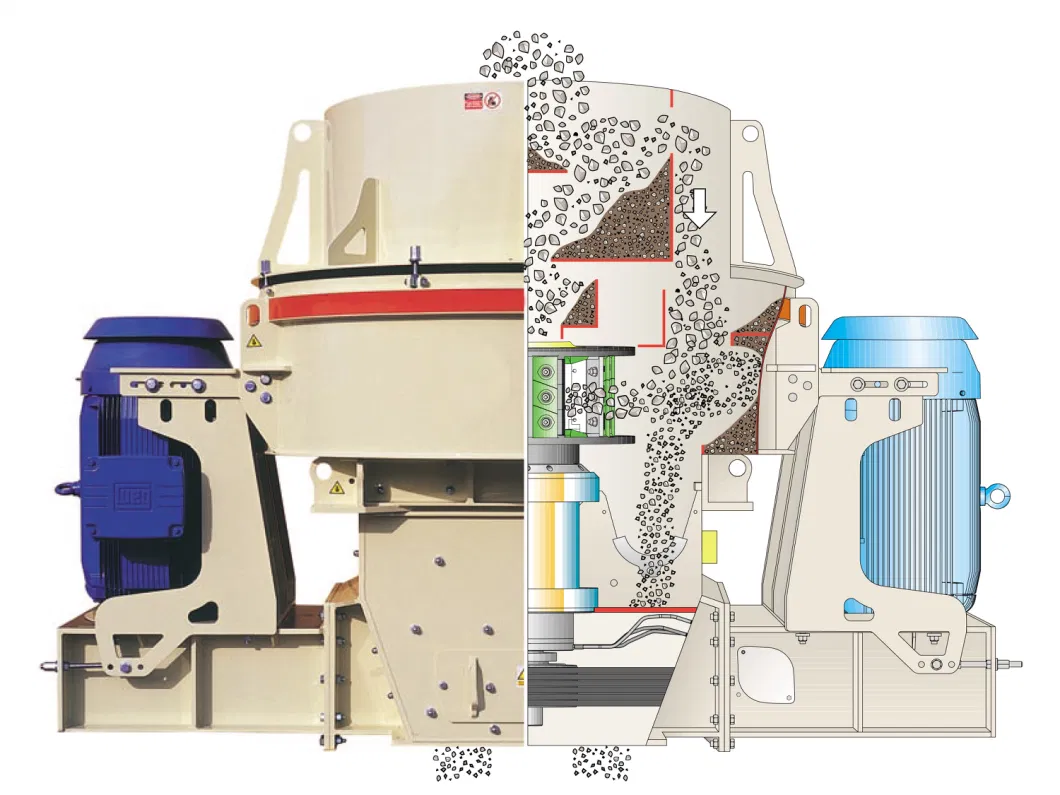 VSI Crusher/Sand Making Machine/Aggregate Shaping Machine/Vertical Shaft Impact Crusher