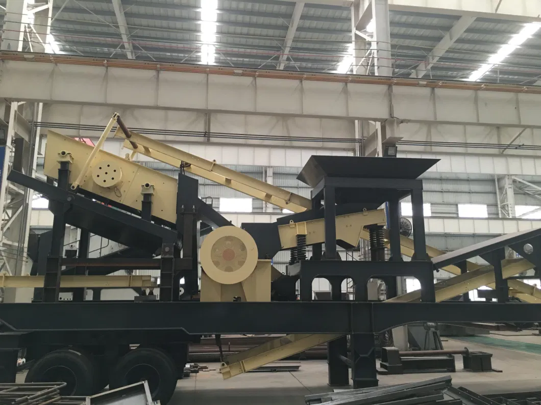 China Mobile Stone Crusher Plant for Limestone