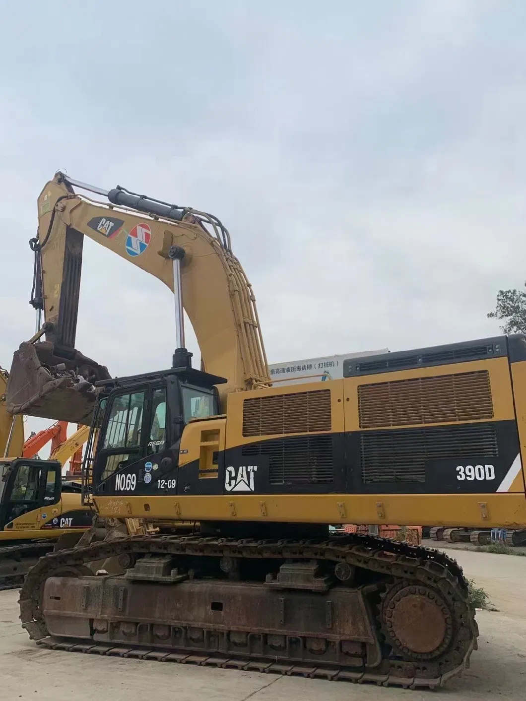 Big Used Excavator Crawler Digger 86 Ton Second Hand Earth Moving Large Japan Mining Work Machine 390f 390 Excavadora Usada Cat 390d