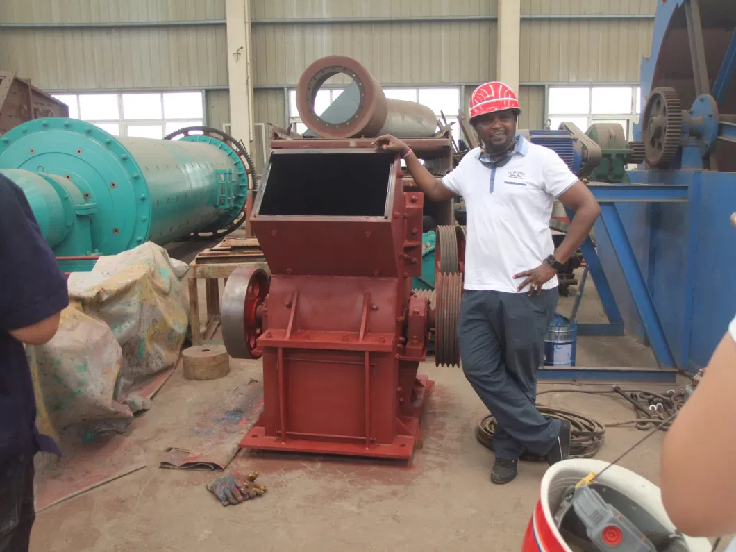 High Efficiency Hammer Crusher Metal Glass Clay Crusher