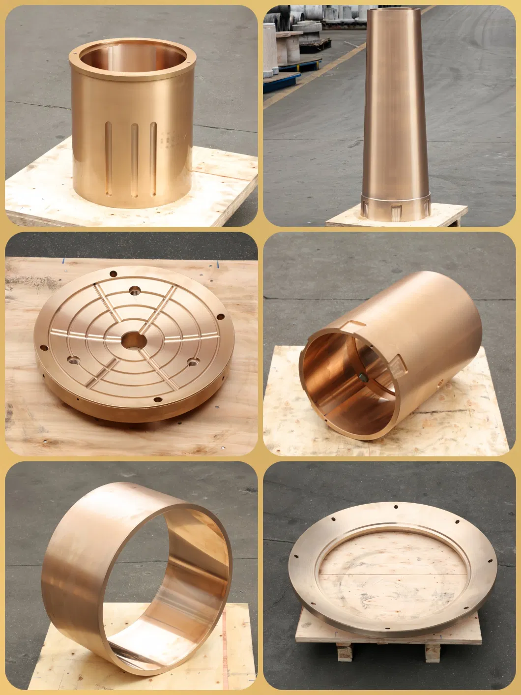 Casted Bronze/Copper/Brass/Steel Bottom Shell Plate for Mining Machinery Spare Parts Movable and Fixed Quarry Thrust Wear Plate for Jaw Cone Crusher