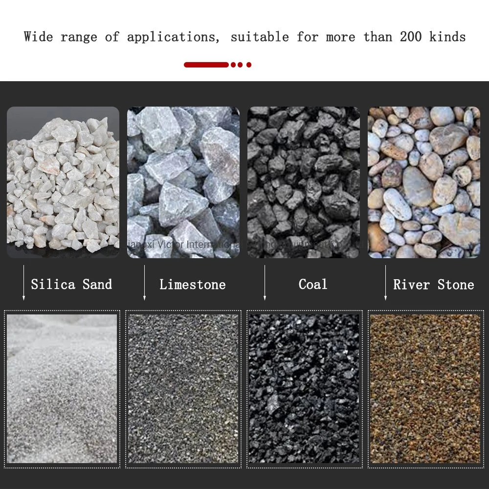 Small Scale 2pg Series Double Roll Crusher Machine for Rock, Brick, Coal, Chemical, Slag, Clay, Limestone and Graphite