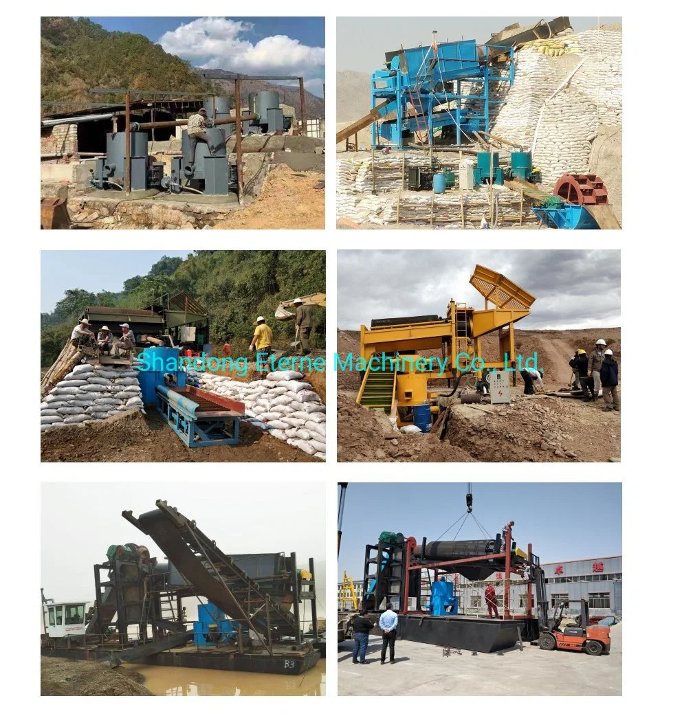 Powder Gold Recovery Rock Gold Crushing Gold Recovery Machine