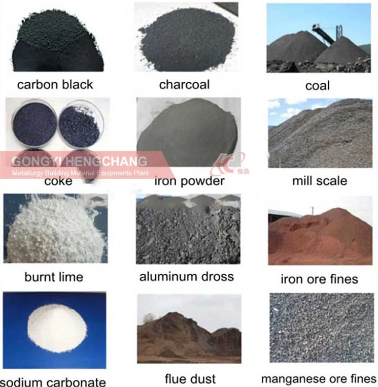 Large Scale Gomine Carbon Coal Charcoal Briquette Machine Price