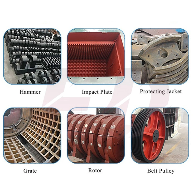 Shale Stone Hammer Type Sand Making Equipment Fully Automatic Concrete Block Crusher