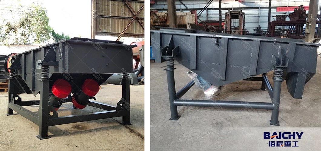 Small Vibrating Screen Sieve Sifter Machine for Crusher Price Aggregate Gravel Rock Multi-Layer Linear Vibrating Screen for Sale