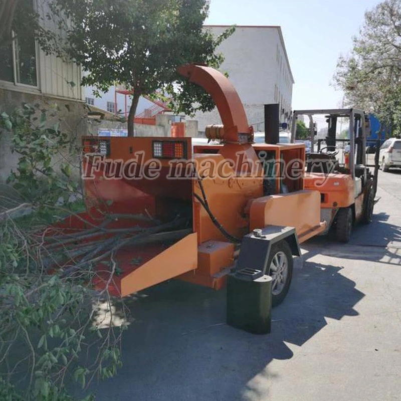 Electric Garden Branch Crusher Diesel Wood Crusher Sawdust Slicer