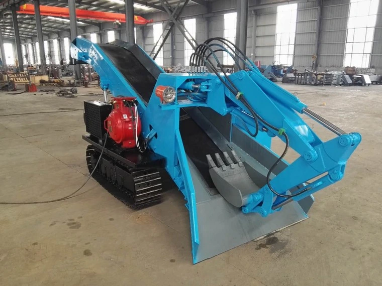 Mining Zwy Type Crawler Scraper Slag Raking Machine Large Tunnel Project Slag Removal Machine