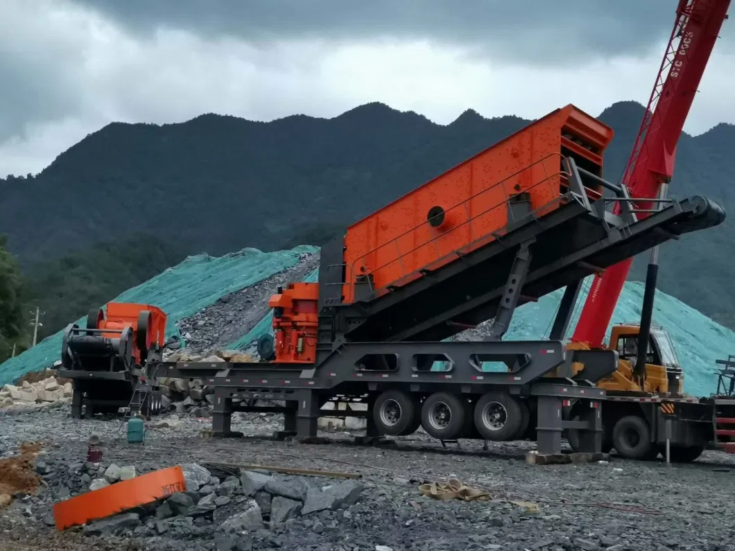 Mobile Jaw Crusher/ Impact Crusher/ Cone Crusher/ Sand Making Machine/ Screen for Cobble Stone