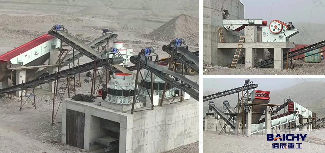 C160 Jaw Crusher Crushing Line Mining Machines Granite Limestone Sandstone Coal Quarry Aggregate Crusher Jaw Crushing Machinery