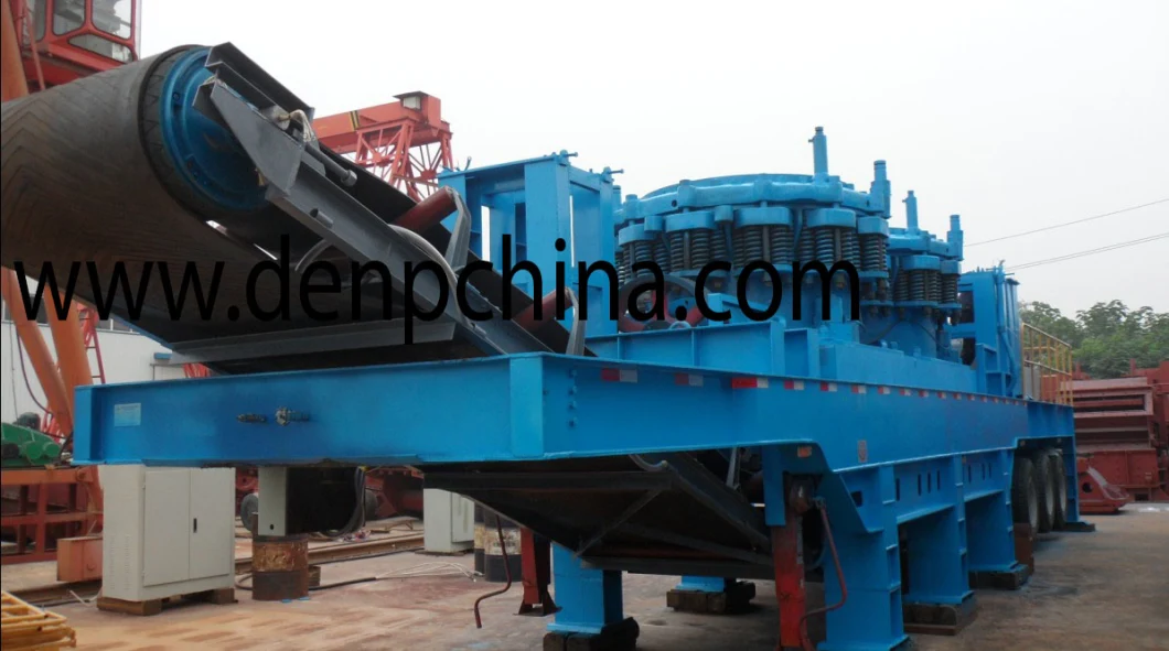 Shanbao Jaw Crusher Cw710j Cw1315I Mobile Crushing Aggregate Machine